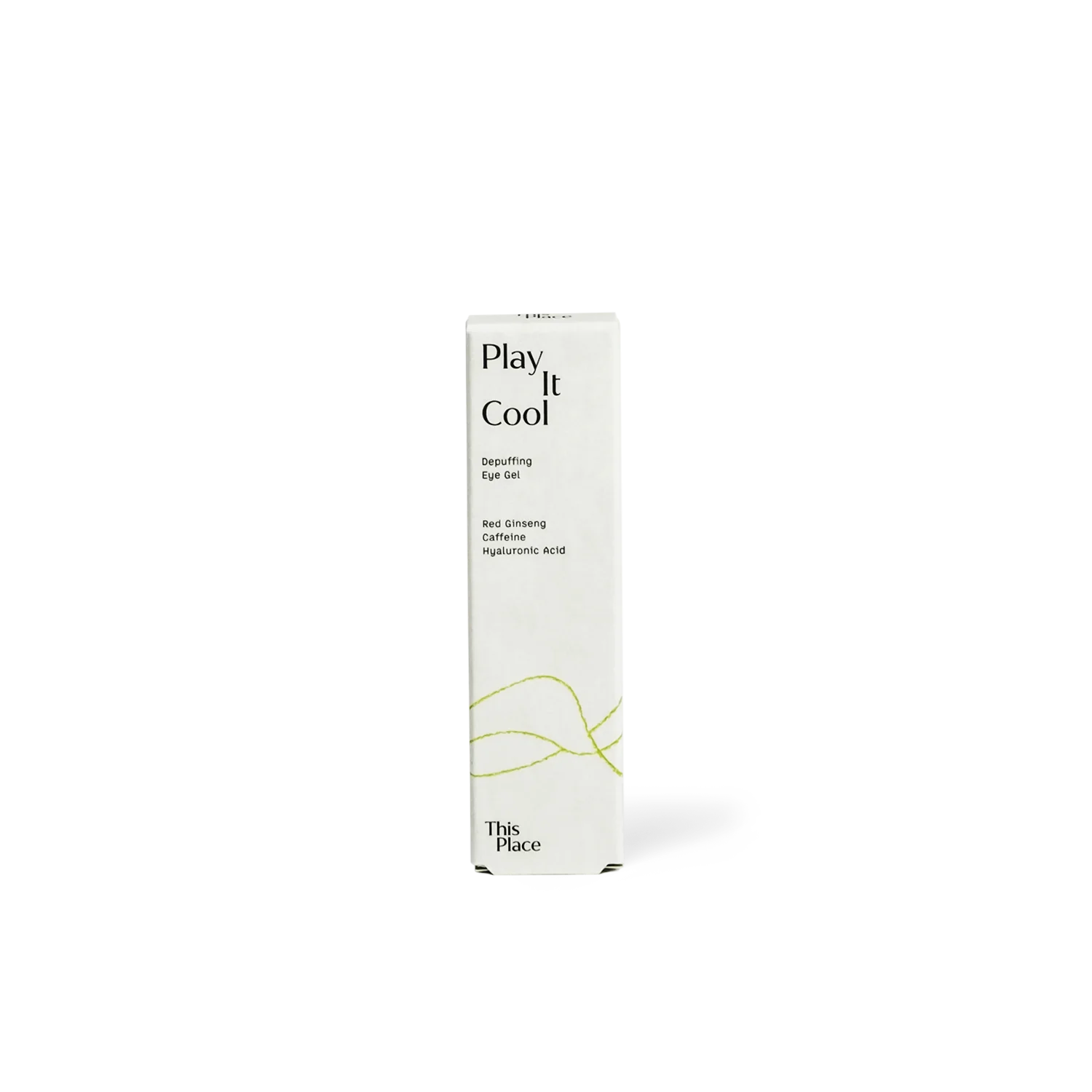 Play It Cool 10ml - Żel pod oczy z kwasem hialuronowym, kofeiną i czerwonym żeń-szeniem - Amabase