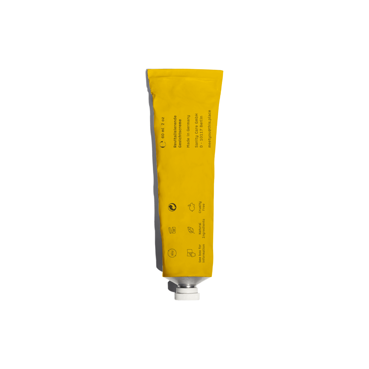 The Glow 20ml - Rewitalizujący krem do twarzy z CBD, cynkiem, korą cynamonu, kwasem hialuronowym i ekstraktem z liści oliwnych - Amabase