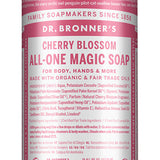 All One Magic Soap - Mydło w płynie kastylijskie 18w1 Kwiat wiśni 240ml - Amabase