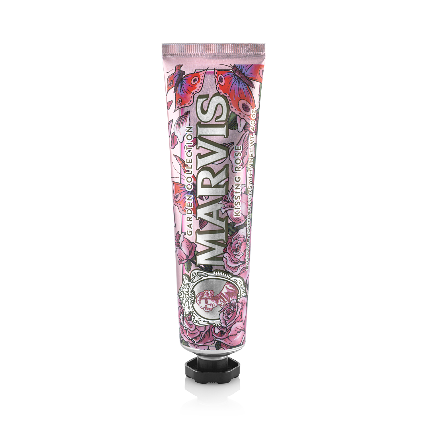 Kissing Rose 75ml - pasta do zębów o smaku mięty z nutą bułgarskiej róży - Amabase