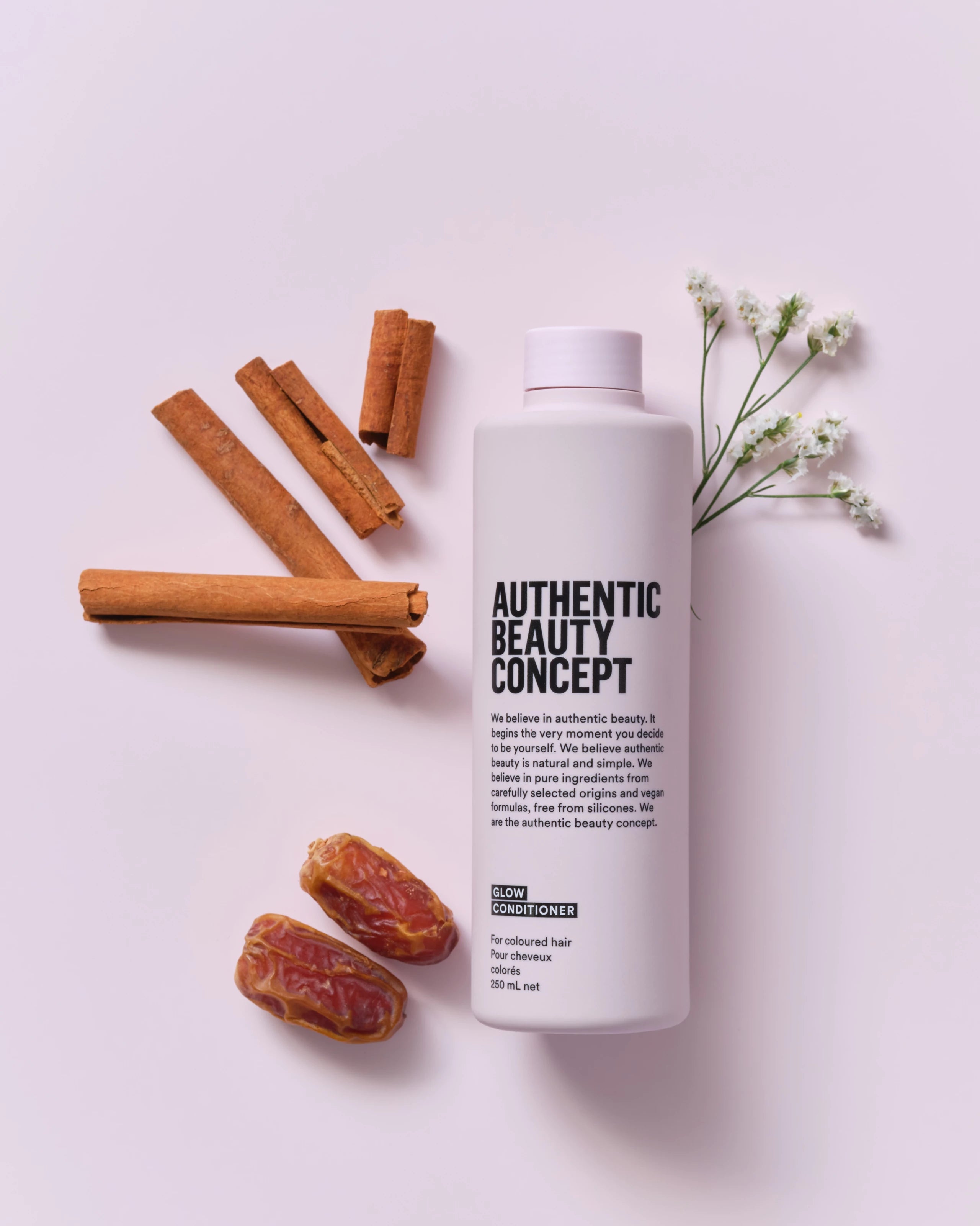 Glow Conditioner - Odżywka Nabłyszczająca do włosów 250 ml - Amabase