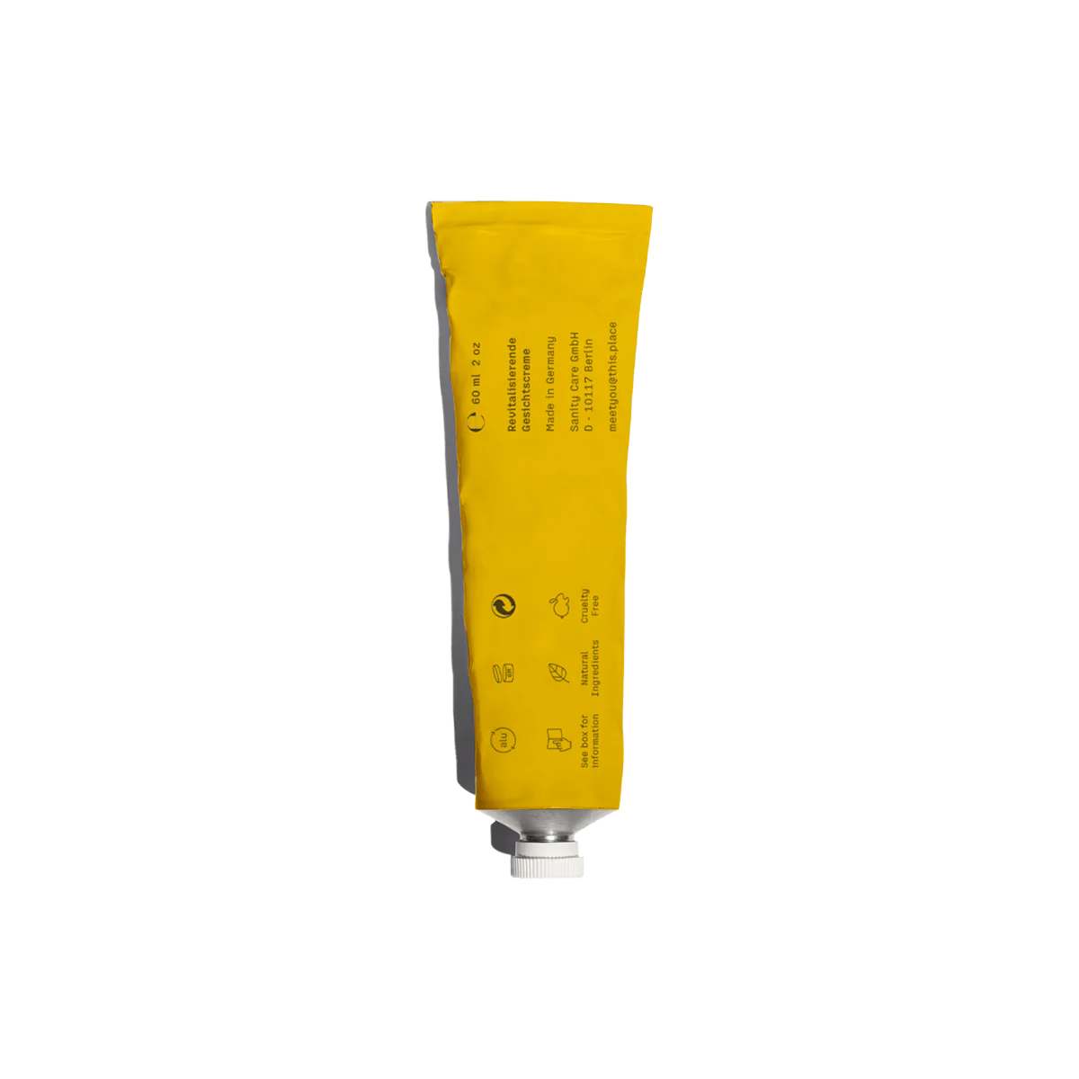 The Glow 60ml - Rewitalizujący krem do twarzy z CBD, cynkiem, korą cynamonu, kwasem hialuronowym i ekstraktem z liści oliwnych - Amabase