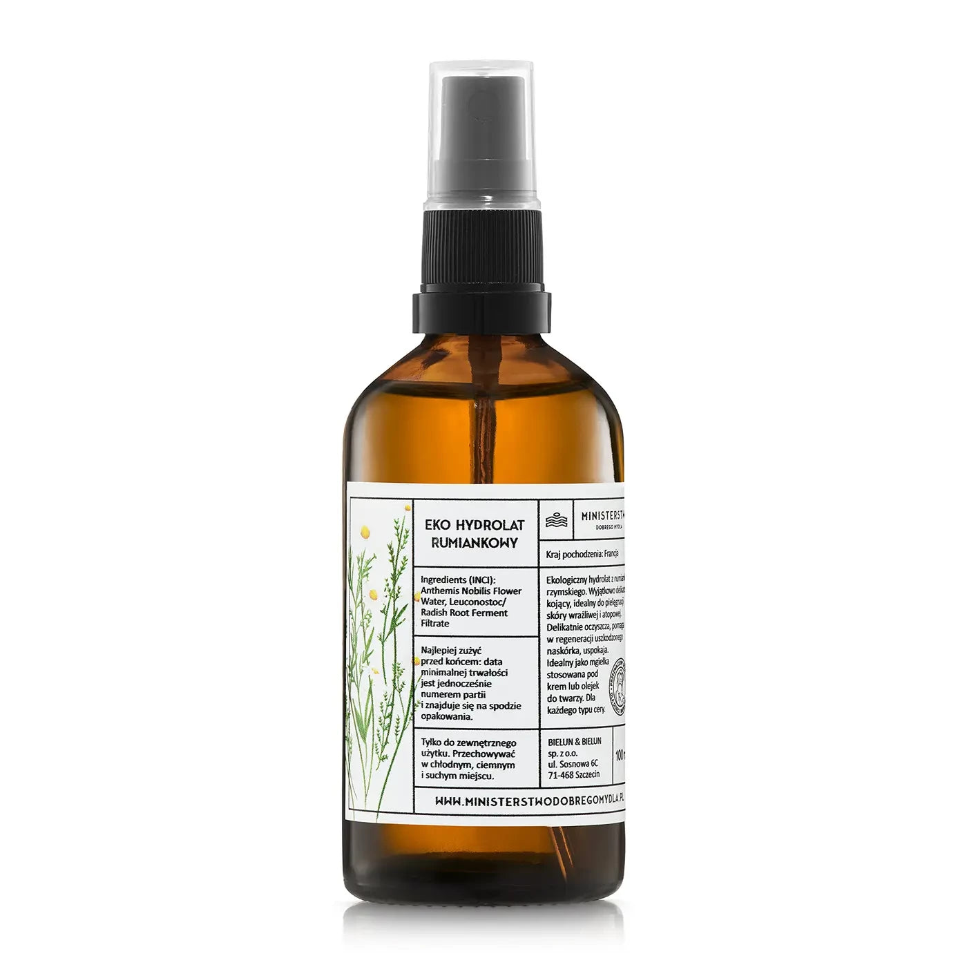 Rumianek - Hydrolat ekologiczny - Amabase